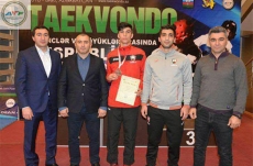 Gnyaz Karimov won taekwondo bronze