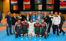 Karate challengers striking 2 gold medals in Luxemburg