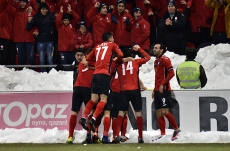 Gabala hit league top place again beating Qarabagh