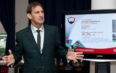 Tony Adams starts his new job for Gabala