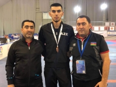 Aghayev hit bronze of European Junior Taekwondo Cup