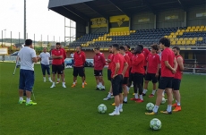 Luxembourg training got underway