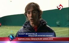 Barselona coaches in Gabala - VİDEO