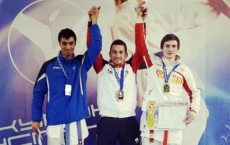 Aliyev hitting gold from Russian karate 