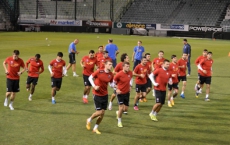 Last training for match against Panathinaikos - Photos