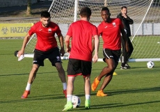 Gabala keep up training in Baku