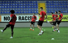 Gabala training for fist season tie