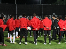 Senior team first training in Antalya - Photogallery